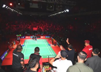 Presiden dan Ibu Iriana Saksikan Laga Semifinal Indonesia Open 2023