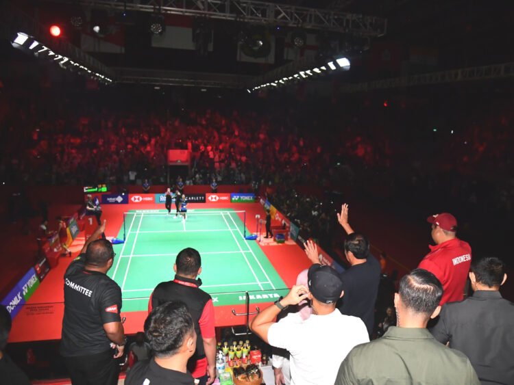 Presiden dan Ibu Iriana Saksikan Laga Semifinal Indonesia Open 2023