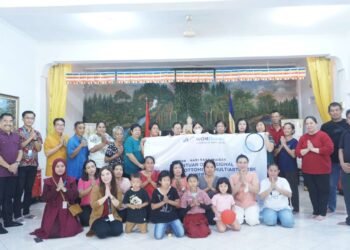 Vihara Tiratana Dapat Bantuan CSR Hari Raya Waisak dari WOM Finance