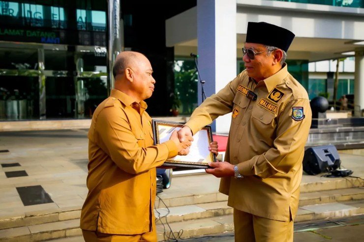 Lepas Purna Tugas Asda III Taryono, <a href=