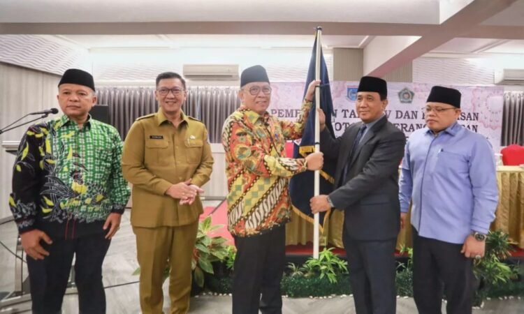 Benyamin Lepas Kafilah Tangsel ke MTQ ke-XX Tingkat Provinsi Banten