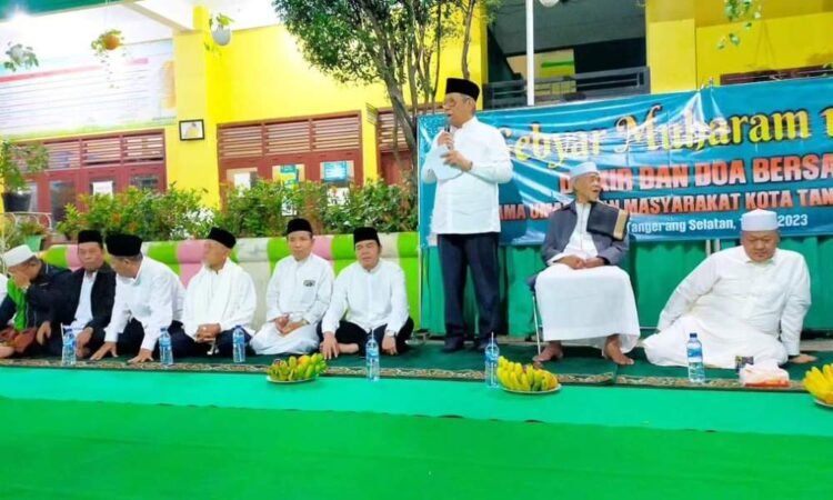 Benyamin Hadiri Acara Gebyar Muharram 1445 H MUI Tangsel