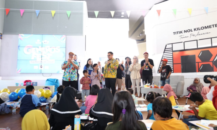 Hadiri Generos Fest, Pilar: Perbanyak Kegiatan untuk Kembangkan Kreativitas Anak