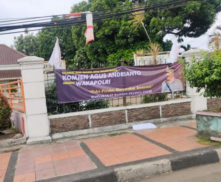 Jadi Wakapolri, Masyarakat Banten Sampaikan Dukungan kepada Komjen Agus Andrianto
