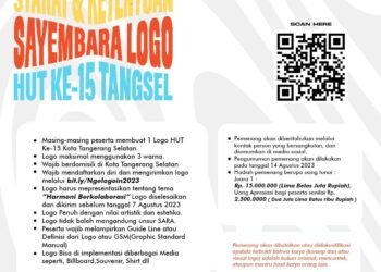 Pemkot Gelar Sayembara Logo HUT ke-15 Kota Tangsel