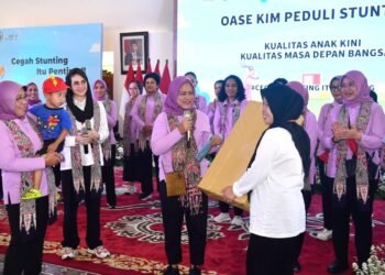Ibu Iriana Hadiri Kegiatan Sosialisasi OASE KIM Peduli Stunting