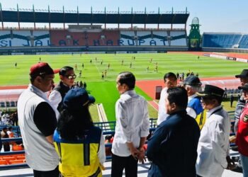 Kunjungi Stadion Si Jalak Harupat, Presiden Cek Kesiapan untuk Piala Dunia U-17
