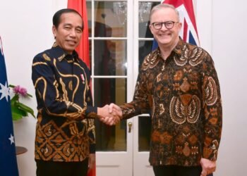 Presiden Jokowi Nikmati Jamuan Makan Malam Bersama PM Albanese