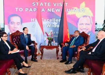 Tiba di APEC Haus, Presiden Jokowi Bertemu dengan PM Marape