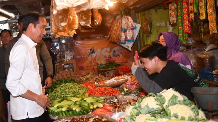 Tinjau Pasar Tanjungsari, Presiden Jokowi: Harga Stabil, Suplai Mencukupi