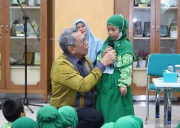 Kunjungi Puspemkot Tangsel, Wali Kota Benyamin Sambut Kedatangan Anak-Anak TK Al-Azhar 17 Bintaro