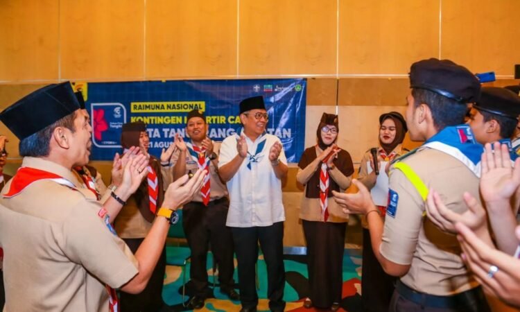 Wali Kota Benyamin Lepas Kontingen Pramuka Tangsel ke Raimuna Nasional