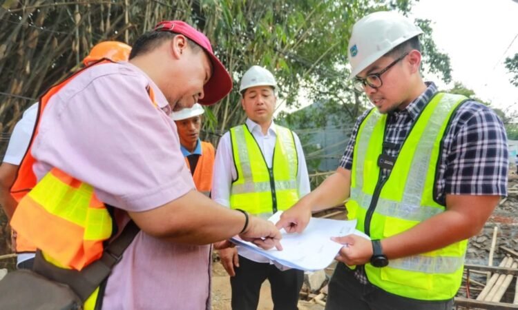 Atasi Banjir, Pemkot Tangsel Bangun Jembatan dan Drainase di Jalan AMD Raya Jelupang