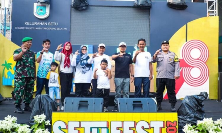 Dibuka Wakil Wali Kota Tangsel Pilar, Setu Fest 2023 Berlangsung Semarak