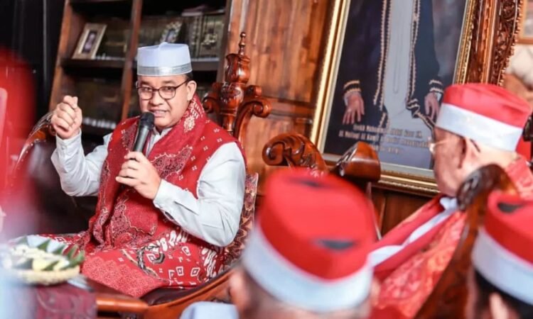 Anies Baswedan Kunjungi Pesantren Jagat ‘Arsy di Tangsel