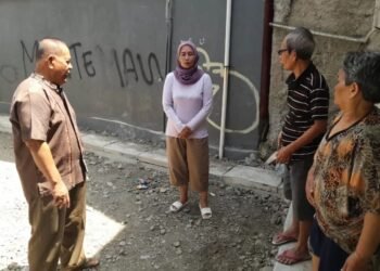 Atasi Genangan, Disperkimta Tangsel Lakukan Penataan Jalan dan Drainase di Jombang