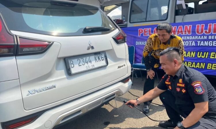Pemkot Tangsel Lakukan Uji Emisi Keliling di 7 Kecamatan, Benyamin: Salah Satu Upaya Tekan Polusi 