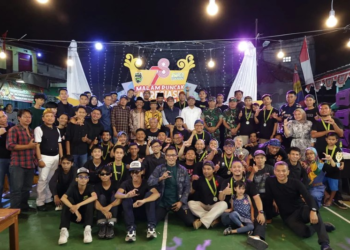 Tutup Malam Puncak HUT ke-78 RI di RW 03 Ciputat, Pilar: Terus Bersatu untuk Hal Positif