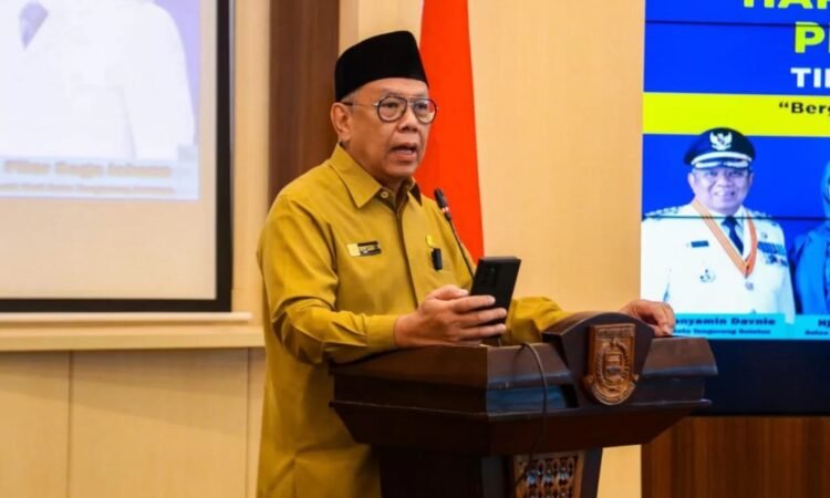 HKG PKK ke-51 Tingkat Kota Tangsel, Benyamin Ajak Lakukan Penanaman Pohon