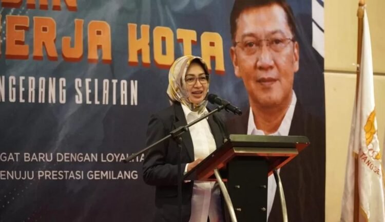 Airin Rachmi Diany Lantik Pengcab Taekwondo Tangsel Periode 2023-2027