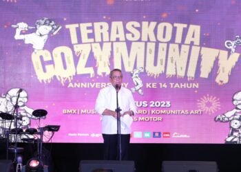 HUT Teraskota Mall, Benyamin: Terus Bersinergi dan Beri Ruang bagi Pelaku Ekonomi Kreatif