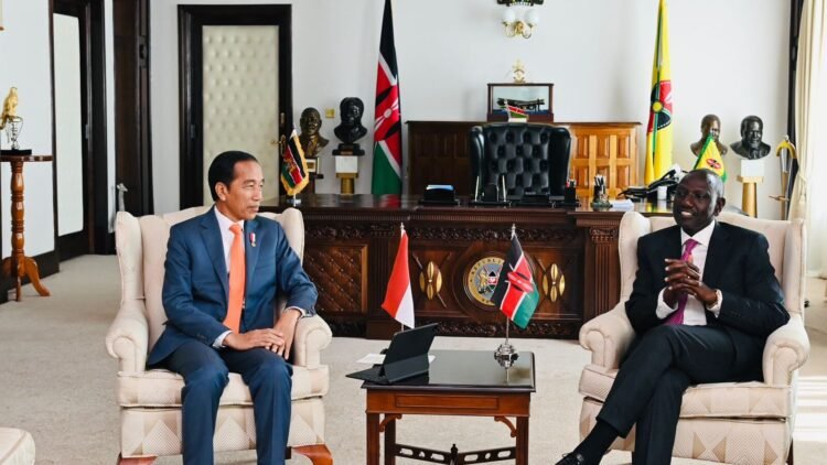 Bertemu Presiden Kenya, Presiden Jokowi Sampaikan Komitmen Perkuat Kerja Sama Antarnegara