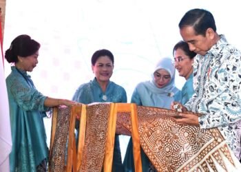 Buka Gelar Batik Nusantara, Presiden Apresiasi Para Pelaku Batik di Tanah Air