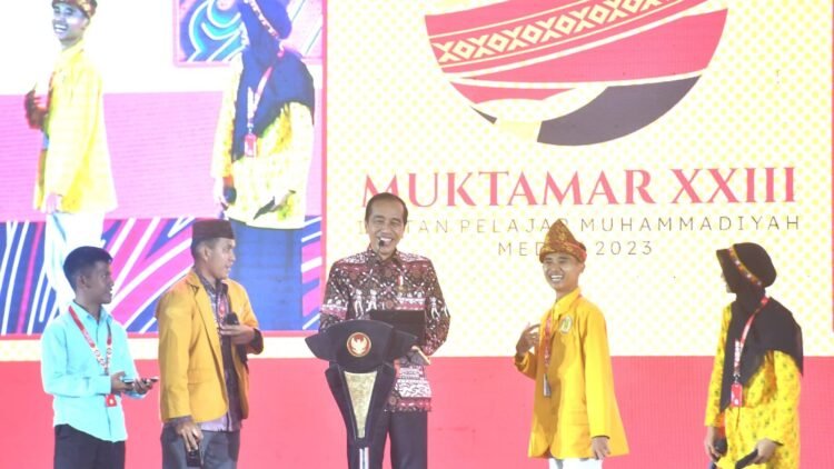 Buka Muktamar Ke-23 IPM, Presiden Dorong Generasi Muda Kuasai Iptek Disertai Budi Pekerti