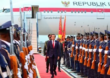 Dari Tanzania, Presiden Jokowi Tiba di Maputo Mozambik