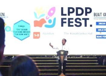 Hadiri LPDP Fest, Presiden Optimistis Indonesia Bisa Jadi Negara Maju