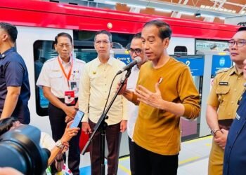 Jajal LRT Jabodebek, Presiden Jokowi: Keamanan dan Keselamatan Harus Diutamakan