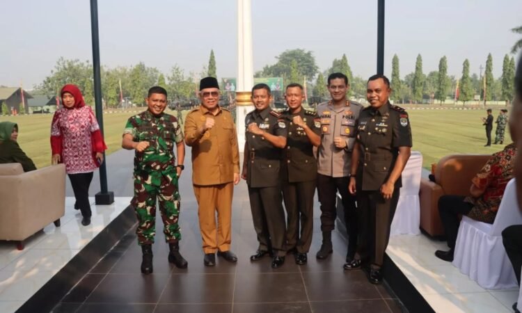 Kapolres Tangsel AKBP Faisal Febrianto Hadiri Sertijab Danyon Kav 9/SDK