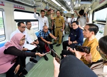 Kesan Para Awak Media Coba Moda Tranportasi LRT
