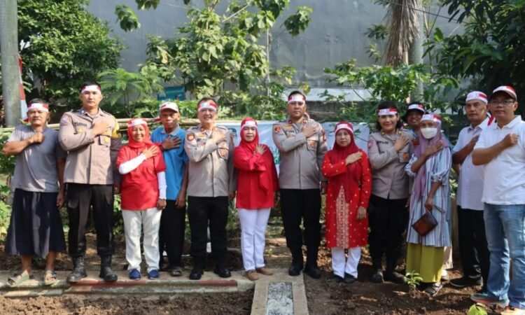 Polres Tangsel Tanam Ribuan Pohon