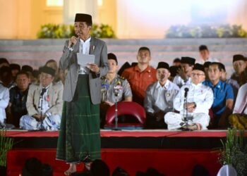 Presiden Jokowi Ajak Masyarakat Syukuri Situasi Bangsa Indonesia Kembali Pulih
