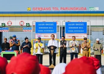 Presiden Jokowi Resmikan Jalan Tol Ciawi-Sukabumi Ruas Cigombong-Cibadak