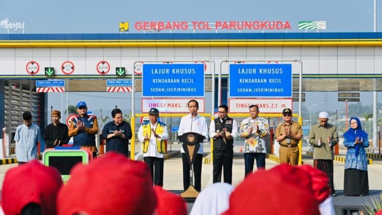 Presiden Jokowi Resmikan Jalan Tol Ciawi-Sukabumi Ruas Cigombong-Cibadak
