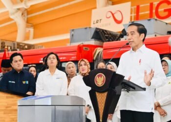Presiden Jokowi Resmikan LRT Terintegrasi Jabodebek