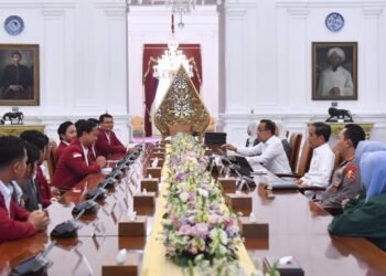 Presiden Jokowi Terima PP Hima Persis di Istana Merdeka