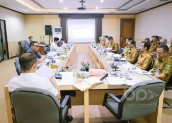 Bahas Evaluasi Pelaksanaan Program, Rapat Kerja Komisi V DPRD Banten Bersama Mitra Komisi
