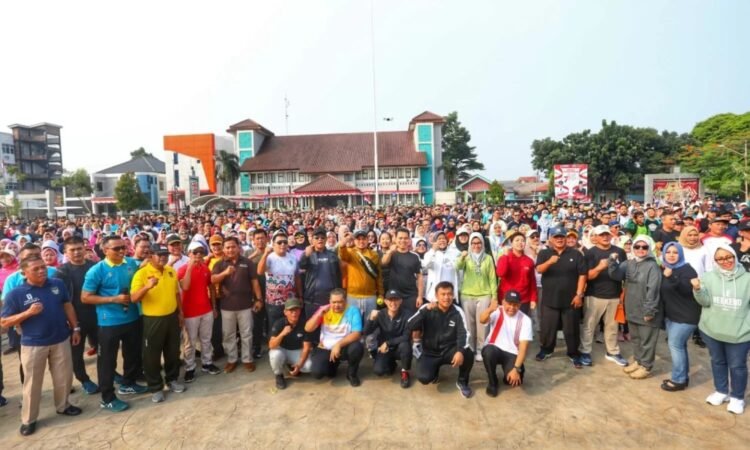 Senam Bersama, Pilar Kampanyekan Pengurangan Plastik