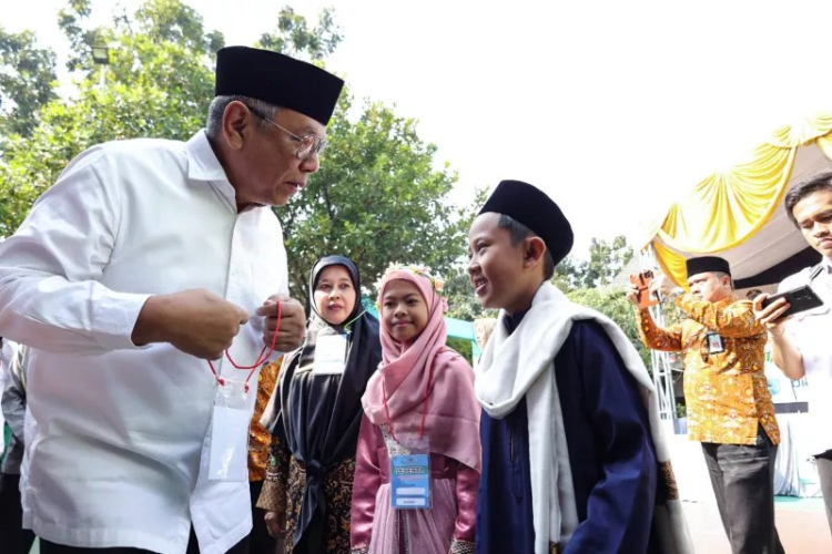 Buka Pentas PAI Jenjang SD, Benyamin Harap Kemampuan Intelektual Islami Terbentuk Sejak Usia Dini