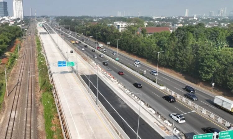 KM 10 Jalan Tol Ruas Pondok Aren-Serpong Siap Difungsionalkan