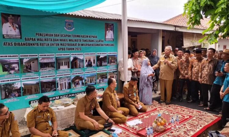 Program RUTLH Dirasakan Betul Manfaatnya Bagi Masyarakat Tangsel