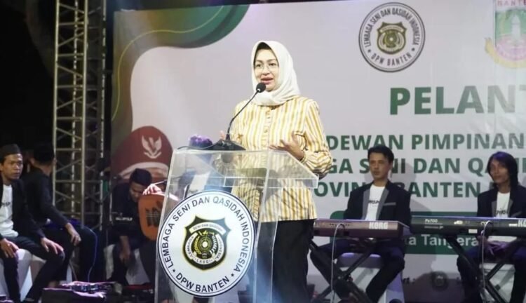 Airin Hadiri Pelantikan DPW LASQI Banten Masa Bakti 2023-2028