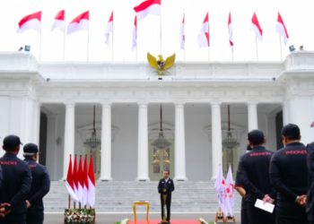 Lepas Kontingen Indonesia ke Asian Games Hangzhou, Presiden Targetkan 10 Besar