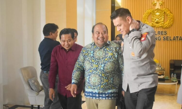 Bawaslu Tangsel Lakukan Audiensi dengan Polres Tangsel