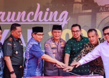 Beri 1000 Gerobak untuk Bantu UMKM Tangsel, Pilar Apresiasi LAZ Al-Aqsha De Latinos