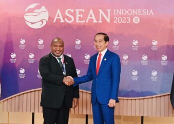 Bertemu PM Marape, Presiden Jokowi Apresiasi Dukungan PNG pada Kedaulatan dan Integritas Indonesia