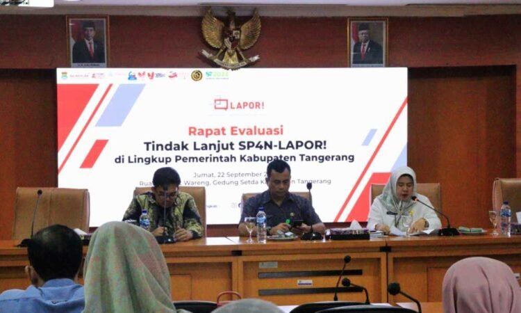 Diskominfo Kabupaten Tangerang Gelar Rapat Evaluasi SP4N-LAPOR! untuk Optimalisasi Layanan Publik